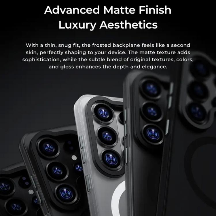 Custodia magnetica antiurto Benks Frosted MagSafe per telefono, For Samsung Galaxy S26+ 5G, For Samsung Galaxy S26 Ultra 5G, For Samsung Galaxy S26 5G