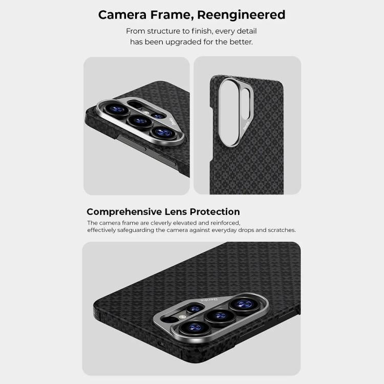 Custodia per telefono Benks Color Shield C1 Classic in Kevlar intrecciato con MagSafe., For Samsung Galaxy S26 Ultra 5G
