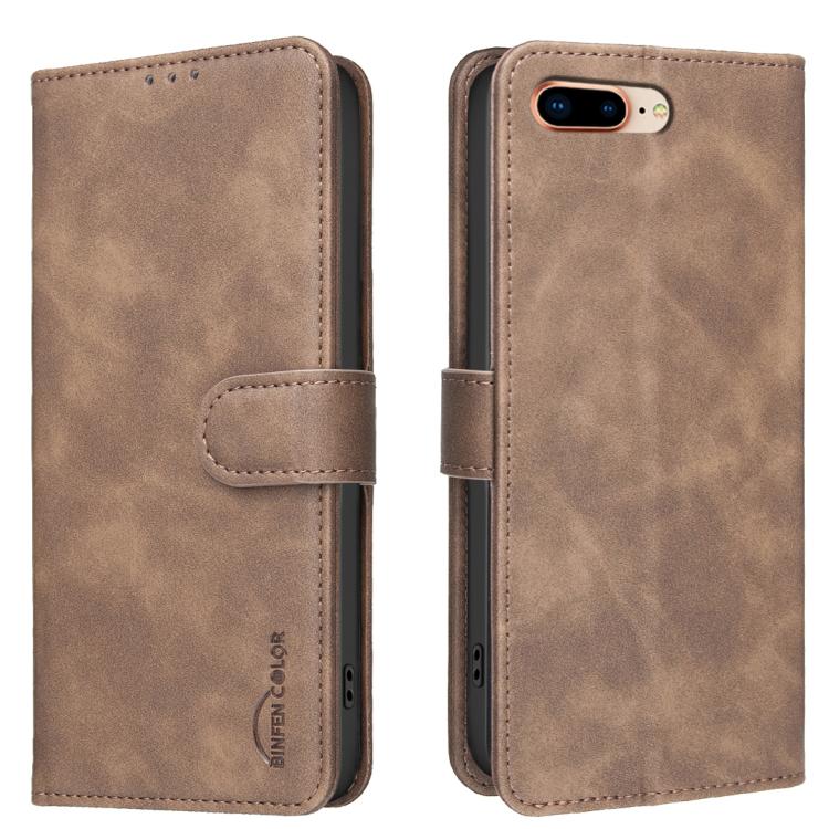 Custodia per telefono in ecopelle con texture in pelle di vitello tinta unita e protezione RFID., For iPhone XS Max, For iPhone 6 Plus/7 Plus/8 Plus, For iPhone 6 / 7 / 8