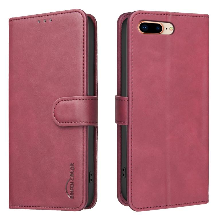 Custodia per telefono in ecopelle con texture in pelle di vitello tinta unita e protezione RFID., For iPhone XS Max, For iPhone 6 Plus/7 Plus/8 Plus, For iPhone 6 / 7 / 8