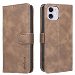 Custodia per telefono in ecopelle con texture in pelle di vitello tinta unita e protezione RFID., For iPhone 11 Pro Max, For iPhone 11, For iPhone 11 Pro, For iPhone XR