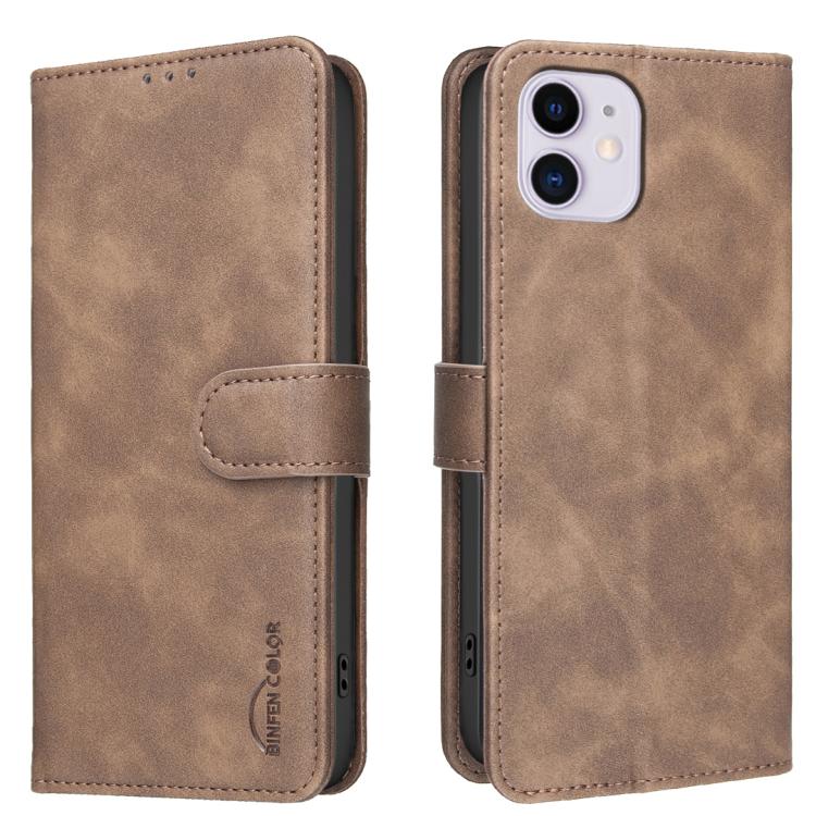 Custodia per telefono in ecopelle con texture in pelle di vitello tinta unita e protezione RFID., For iPhone 13 Pro Max, For iPhone 13 Pro, For iPhone 12, For iPhone 12 Pro Max
