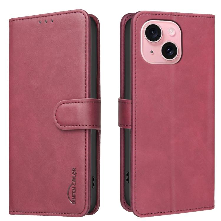Custodia per telefono in ecopelle con texture in pelle di vitello tinta unita e protezione RFID., For iPhone 15, For iPhone 13 / 14, For iPhone 14 Pro, For iPhone 14 Pro Max