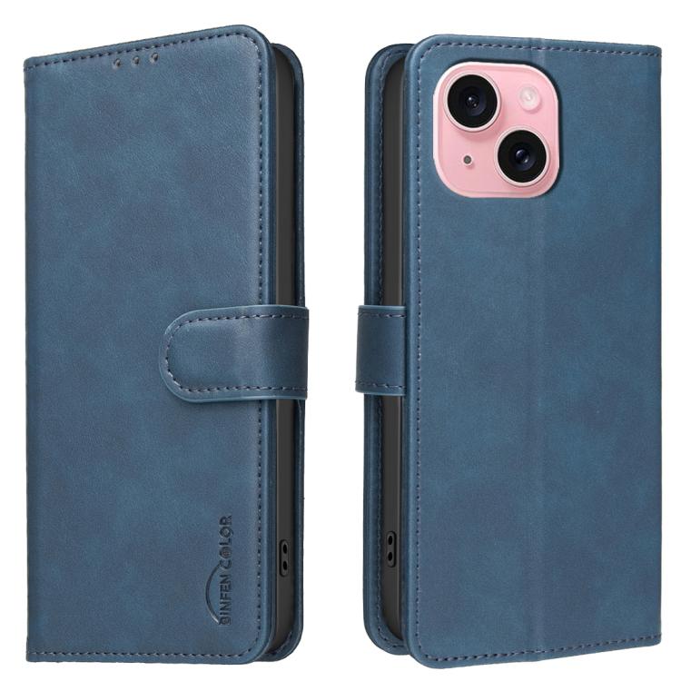 Custodia per telefono in ecopelle con texture in pelle di vitello tinta unita e protezione RFID., For iPhone 15, For iPhone 13 / 14, For iPhone 14 Pro, For iPhone 14 Pro Max