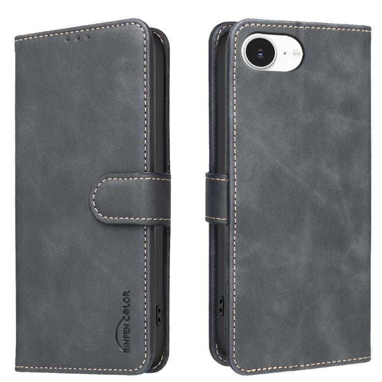 Custodia per telefono in ecopelle con texture in pelle di vitello tinta unita e protezione RFID., For iPhone 18 Pro/17 Pro, For iPhone 18 Pro Max/17 Pro Max, For iPhone 16e / 17e, For iPhone 17