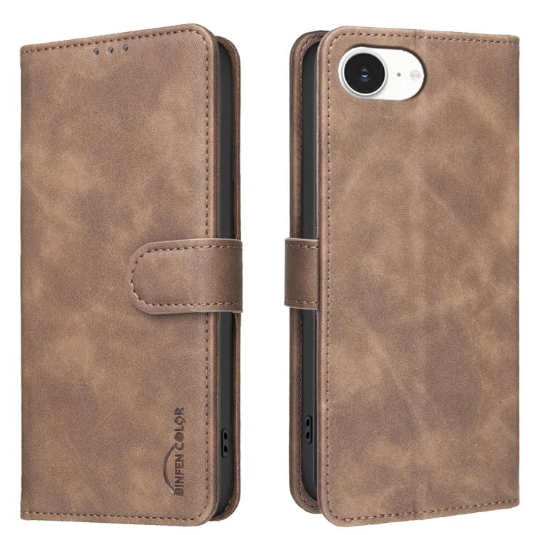Custodia per telefono in ecopelle con texture in pelle di vitello tinta unita e protezione RFID., For iPhone 18 Pro/17 Pro, For iPhone 18 Pro Max/17 Pro Max, For iPhone 16e / 17e, For iPhone 17