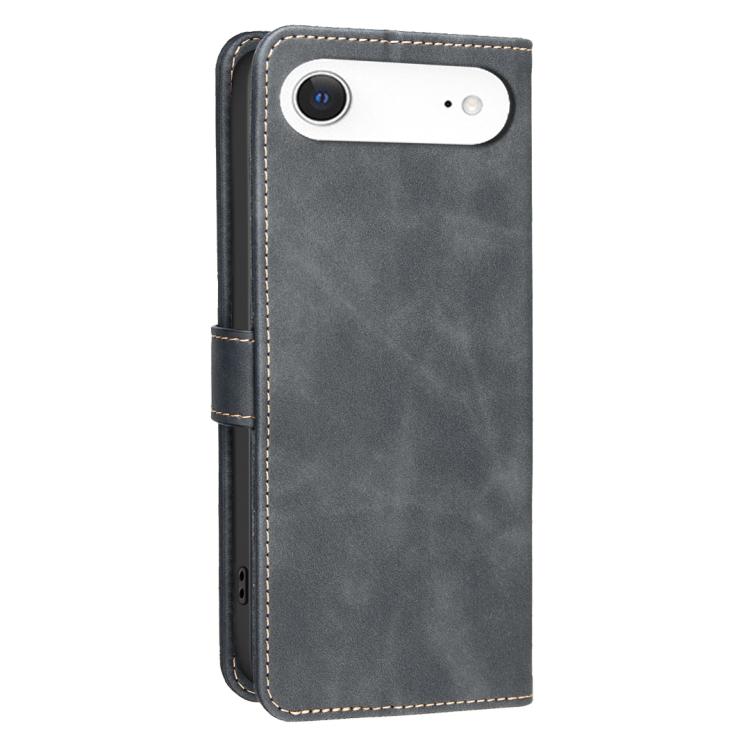 Custodia per telefono in ecopelle con texture in pelle di vitello tinta unita e protezione RFID., For iPhone Air, For iPhone 16 Pro Max, For iPhone 16 Pro, For iPhone 16 Plus