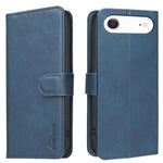 Custodia per telefono in ecopelle con texture in pelle di vitello tinta unita e protezione RFID., For iPhone Air, For iPhone 16 Pro Max, For iPhone 16 Pro, For iPhone 16 Plus