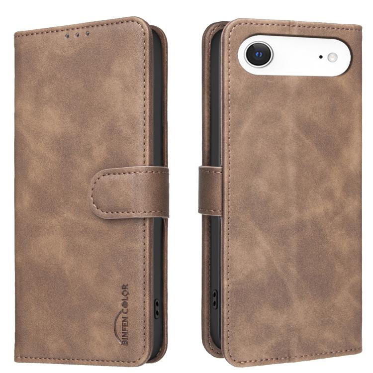 Custodia per telefono in ecopelle con texture in pelle di vitello tinta unita e protezione RFID., For iPhone Air, For iPhone 16 Pro Max, For iPhone 16 Pro, For iPhone 16 Plus
