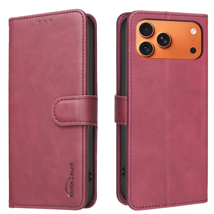 Custodia per telefono in ecopelle con texture in pelle di vitello tinta unita e protezione RFID., For iPhone 18 Pro/17 Pro, For iPhone 18 Pro Max/17 Pro Max, For iPhone 16e / 17e, For iPhone 17