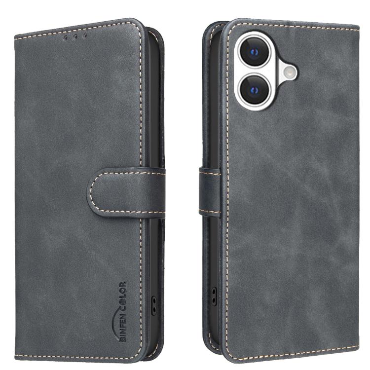 Custodia per telefono in ecopelle con texture in pelle di vitello tinta unita e protezione RFID., For iPhone 18 Pro/17 Pro, For iPhone 18 Pro Max/17 Pro Max, For iPhone 16e / 17e, For iPhone 17