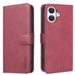Custodia per telefono in ecopelle con texture in pelle di vitello tinta unita e protezione RFID., For iPhone 18 Pro/17 Pro, For iPhone 18 Pro Max/17 Pro Max, For iPhone 16e / 17e, For iPhone 17