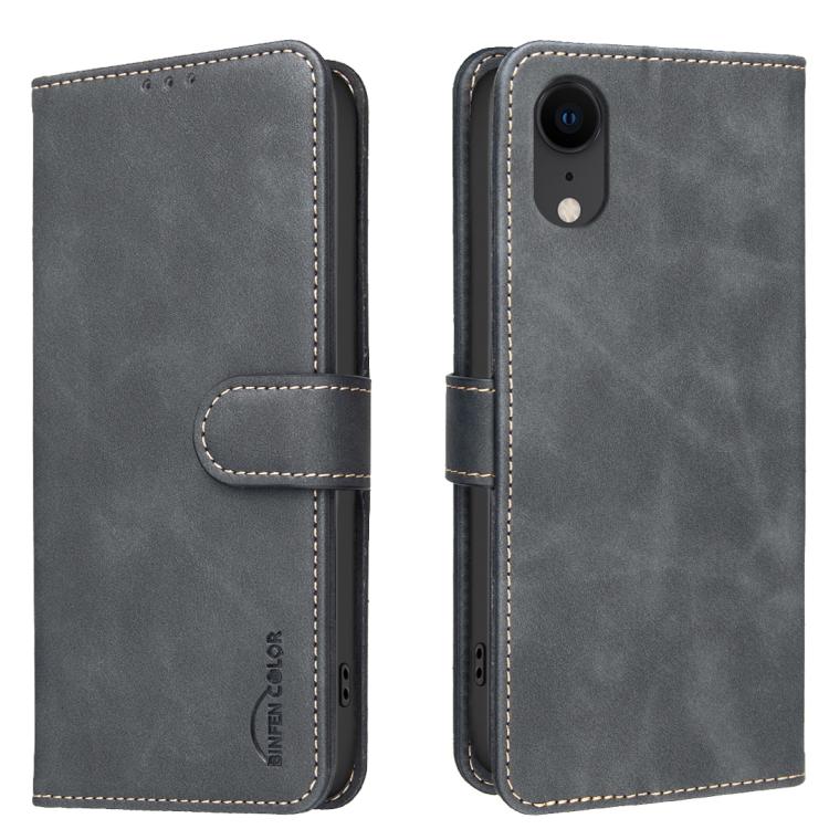 Custodia per telefono in ecopelle con texture in pelle di vitello tinta unita e protezione RFID., For iPhone 11 Pro Max, For iPhone 11, For iPhone 11 Pro, For iPhone XR