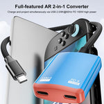 Convertitore 2 in 1 Type-C a doppio Type-C con ricarica PD 100W