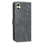 Custodia per telefono in ecopelle con texture in pelle di vitello tinta unita e protezione RFID., For Samsung Galaxy A06 / A07, For Samsung Galaxy A16, For Samsung Galaxy A15, For Samsung Galaxy A55 5G