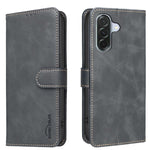 Custodia per telefono in ecopelle con texture in pelle di vitello tinta unita e protezione RFID., For Samsung Galaxy A57 5G, For Samsung Galaxy A56 5G / A36 5G, For Samsung Galaxy A27 5G, For Samsung Galaxy A26 / A17