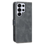 Custodia per telefono in ecopelle con texture in pelle di vitello tinta unita e protezione RFID., For Samsung Galaxy S25 Ultra 5G, For Samsung Galaxy S24 Ultra 5G, For Samsung Galaxy S24+ 5G, For Samsung Galaxy S24 5G
