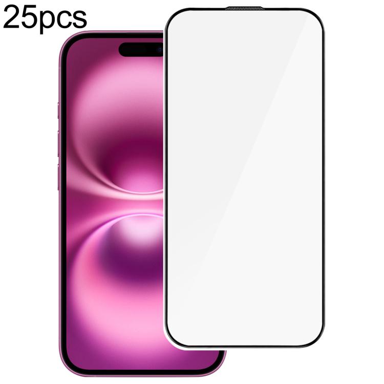 25 pezzi Pellicola in vetro temperato ad alto contenuto di alluminio 380 con stampa serigrafica, For iPhone Fold, For iPhone 18, For iPhone 18 Pro, For iPhone 18 Pro Max, For iPhone 17 Pro Max, For iPhone 17 Pro, For iPhone 17 / 16 Pro, For iPhone Air ...