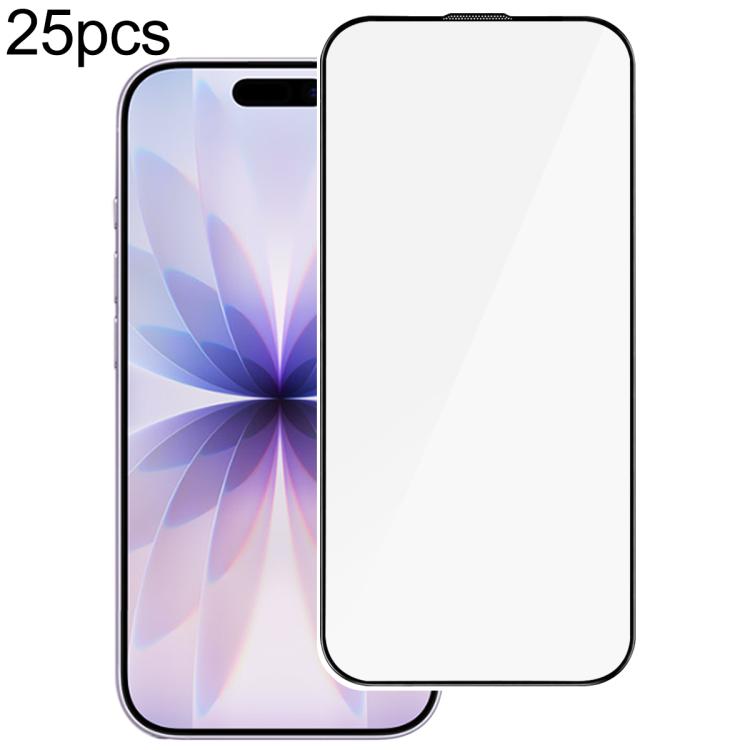 25 pezzi Pellicola in vetro temperato ad alto contenuto di alluminio 380 con stampa serigrafica, For iPhone Fold, For iPhone 18, For iPhone 18 Pro, For iPhone 18 Pro Max, For iPhone 17 Pro Max, For iPhone 17 Pro, For iPhone 17 / 16 Pro, For iPhone Air ...