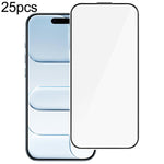 25 pezzi Pellicola in vetro temperato ad alto contenuto di alluminio 380 con stampa serigrafica, For iPhone Fold, For iPhone 18, For iPhone 18 Pro, For iPhone 18 Pro Max, For iPhone 17 Pro Max, For iPhone 17 Pro, For iPhone 17 / 16 Pro, For iPhone Air ...