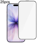 25 pezzi Pellicola in vetro temperato ad alto contenuto di alluminio 380 con stampa serigrafica, For iPhone Fold, For iPhone 18, For iPhone 18 Pro, For iPhone 18 Pro Max, For iPhone 17 Pro Max, For iPhone 17 Pro, For iPhone 17 / 16 Pro, For iPhone Air ...