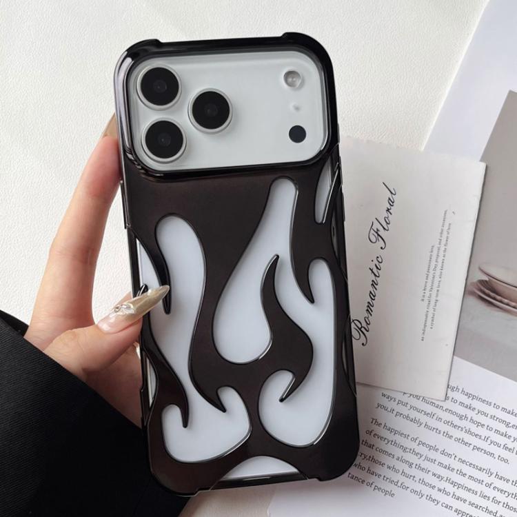 Custodia per telefono in TPU elettrolitico con effetto fiamma cava e raffreddamento., For iPhone 17 Pro Max, For iPhone 17 Pro, For iPhone 17, For iPhone Air
