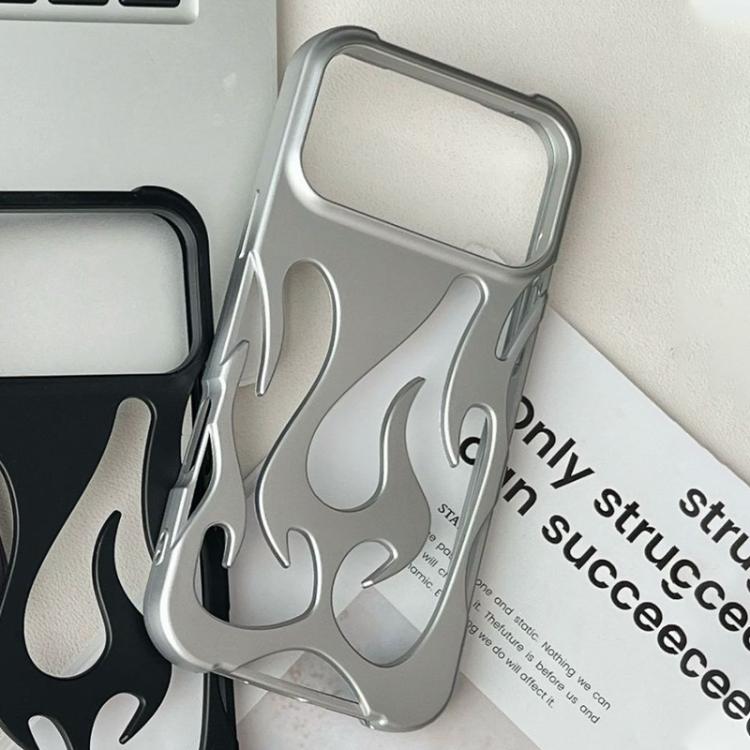 Custodia per telefono in TPU satinato con rivestimento spray a effetto fiamma cava., For iPhone 17 Pro Max, For iPhone 17 Pro, For iPhone 17, For iPhone Air, For iPhone 16 Pro Max, For iPhone 16 Pro, For iPhone 16 Plus, For iPhone 16