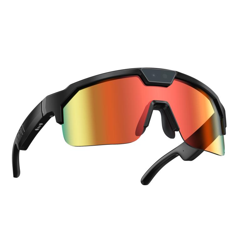 Q01 Occhiali sportivi intelligenti con intelligenza artificiale per ciclismo all'aperto, fotocamera da 8 MP