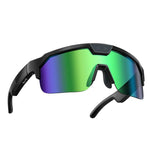 Q01 Occhiali sportivi intelligenti con intelligenza artificiale per ciclismo all'aperto, fotocamera da 8 MP