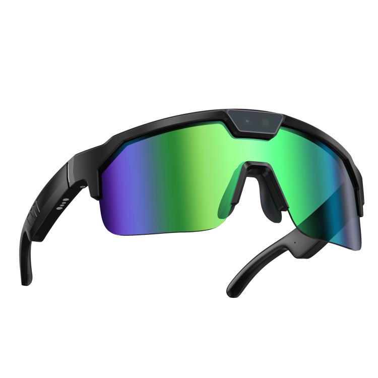 Q01 Occhiali sportivi intelligenti con intelligenza artificiale per ciclismo all'aperto, fotocamera da 8 MP