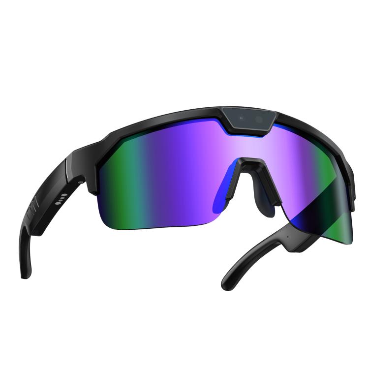 Q01 Occhiali sportivi intelligenti con intelligenza artificiale per ciclismo all'aperto, fotocamera da 8 MP