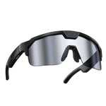 Q01 Occhiali sportivi intelligenti con intelligenza artificiale per ciclismo all'aperto, fotocamera da 8 MP