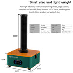 TBK TBK-668 Mini purificatore di fumo ad alta potenza da 150 W, EU Plug, UK Plug, US Plug, AU Plug
