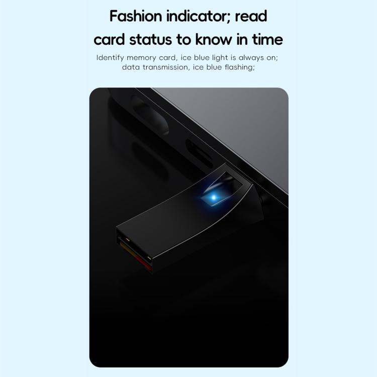 Mini lettore schede SD USB-C compatibile fino a 2TB
