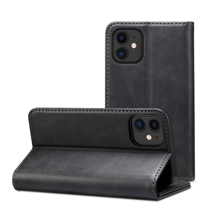 Custodia in pelle orizzontale per iPhone 12