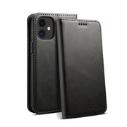 Custodia in pelle orizzontale per iPhone 12