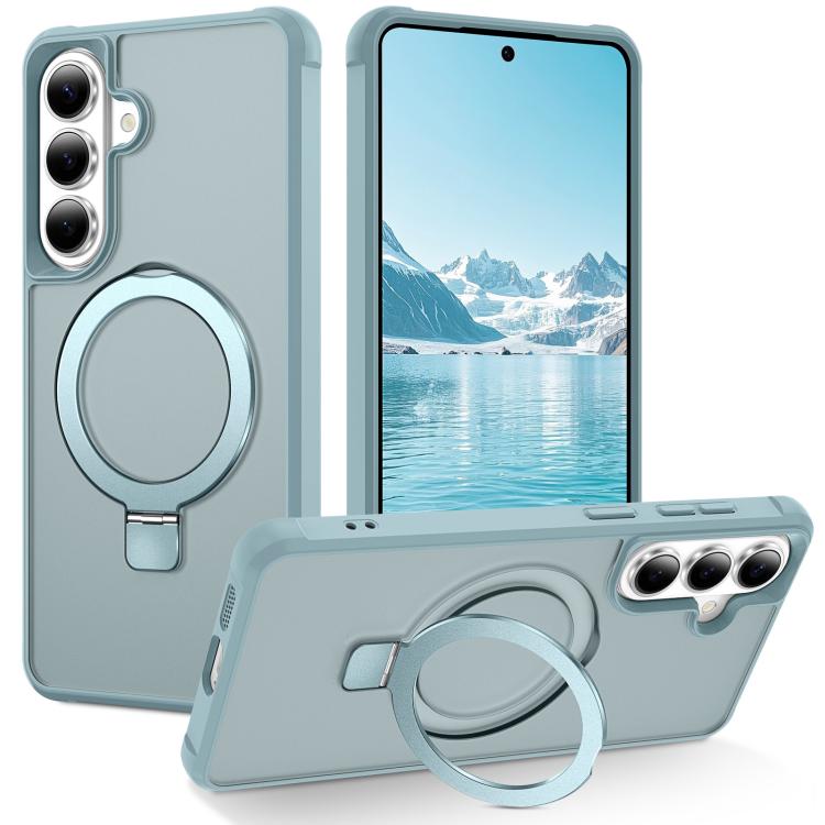 Custodia per telefono con supporto magnetico MagSafe in TPU e PC., For Samsung Galaxy S26+ 5G, For Samsung Galaxy S26 Ultra 5G, For Samsung Galaxy S26 5G