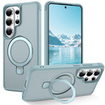 Custodia per telefono con supporto magnetico MagSafe in TPU e PC., For Samsung Galaxy S26+ 5G, For Samsung Galaxy S26 Ultra 5G, For Samsung Galaxy S26 5G