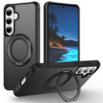 Custodia per telefono MagSafe con supporto rotante Skin-Feel per smorzamento., For Samsung Galaxy S26+ 5G, For Samsung Galaxy S26 Ultra 5G, For Samsung Galaxy S26 5G