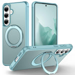 Custodia per telefono MagSafe con supporto rotante Skin-Feel per smorzamento., For Samsung Galaxy S26+ 5G, For Samsung Galaxy S26 Ultra 5G, For Samsung Galaxy S26 5G
