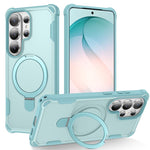Custodia per telefono antiurto con supporto MagSafe Yingcai Gears, For Samsung Galaxy S26+ 5G, For Samsung Galaxy S26 Ultra 5G, For Samsung Galaxy S26 5G