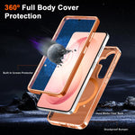 Custodia per telefono con supporto magnetico satinato e protezione per lo schermo., For Samsung Galaxy S26+ 5G, For Samsung Galaxy S26 Ultra 5G, For Samsung Galaxy S26 5G