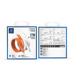 Cavo dati in silicone DUX DUCIS Serie SILI 27W da Type-C a 8 pin, lunghezza: 1 m, Type-C to 8 Pin