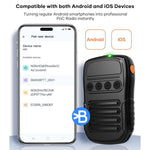 UNIWA BM008 BT5.2 Interfono portatile wireless con microfono PTT