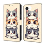 Custodia per telefono in ecopelle con effetto cristallo., For iPhone 17e / 16e, For iPhone 17 Pro Max