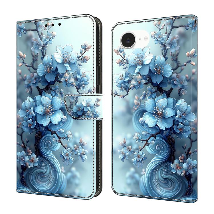 Custodia per telefono in ecopelle con effetto cristallo., For iPhone 17e / 16e, For iPhone 17 Pro Max