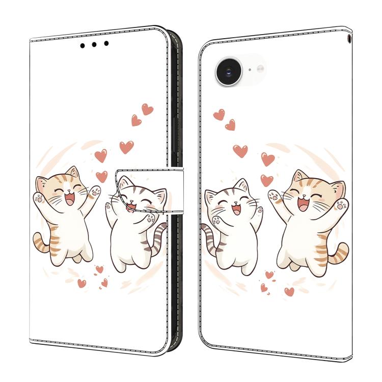 Custodia per telefono in ecopelle con effetto cristallo., For iPhone 17e / 16e, For iPhone 17 Pro Max