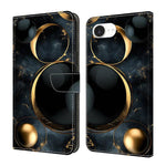 Custodia per telefono in ecopelle con effetto cristallo., For iPhone 17e / 16e, For iPhone 17 Pro Max