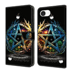 Custodia per telefono in ecopelle con effetto cristallo., For iPhone 17e / 16e, For iPhone 17 Pro Max