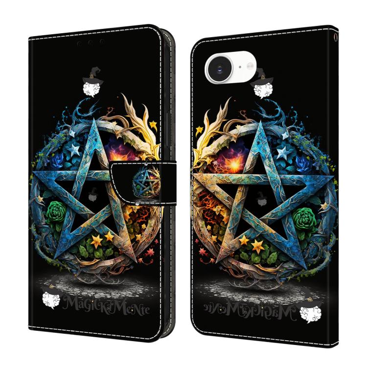 Custodia per telefono in ecopelle con effetto cristallo., For iPhone 17e / 16e, For iPhone 17 Pro Max